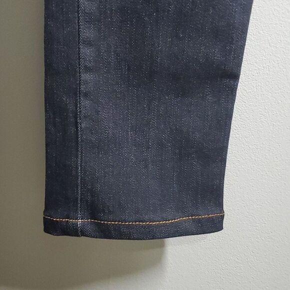 Forever 21 Y2k jeans women's size 27 size 4 US low rise dark jean Made In USA - Picture 4 of 15